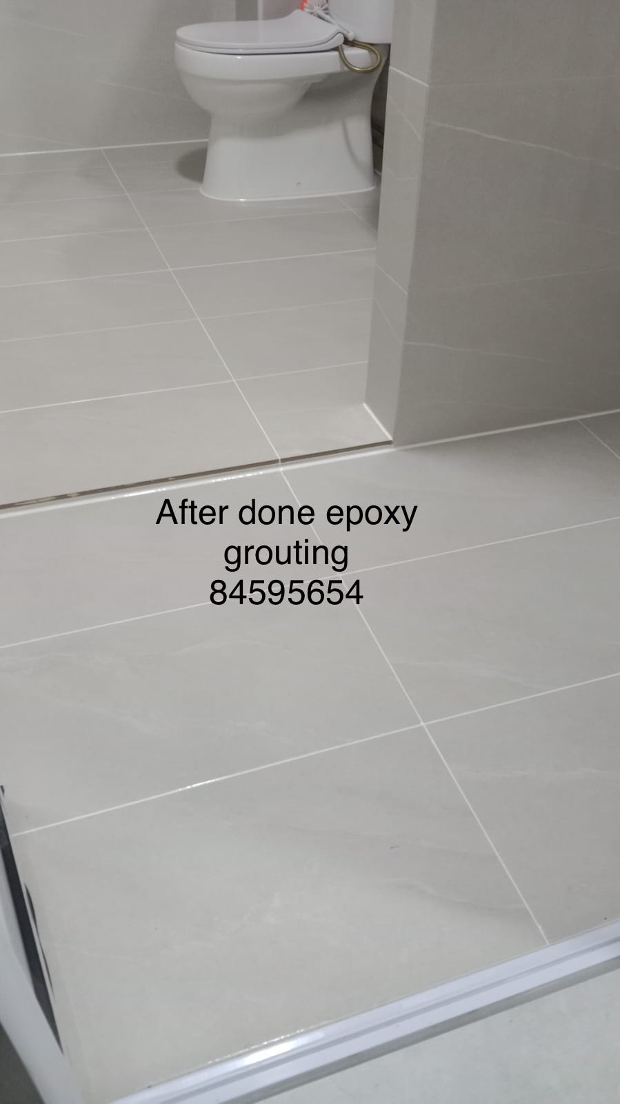 Epoxy Grouting Process