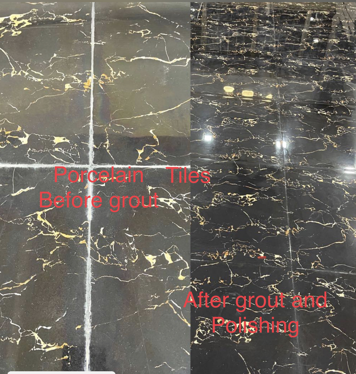Epoxy Grouting Process