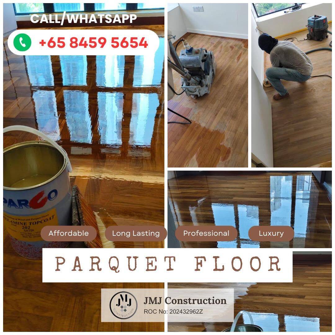 Parquet Floor Sanding and Varnish